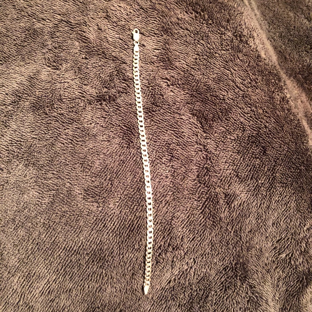 5mm, 8” SS Curb link bracelet made in Italy